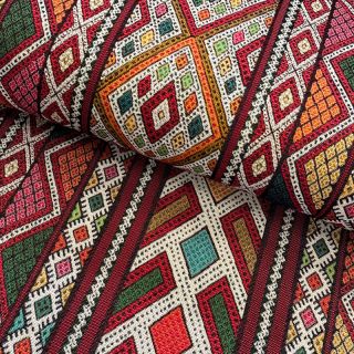 Dekorációs anyag jacquard Maroc rayure