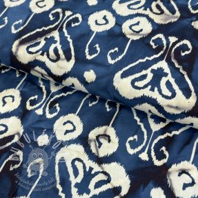 Pamutvászon UNIQUE BATIK design L navy