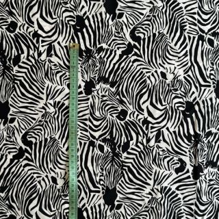 Viszkóz RADIANCE Zebra digital print