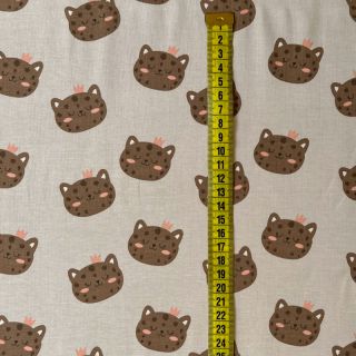 Jersey Cat faces sand digital print