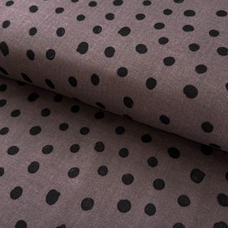 Dupla géz/muszlin Draw dots Snoozy mauve