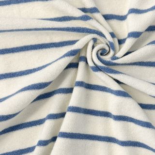 Frottír YARN DYED Stripe SMALL light blue