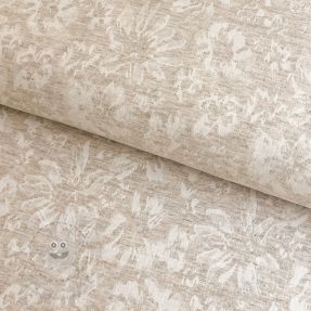 Viszkóz lenvászonnal JACQUARD Maria natural