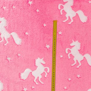 Wellness Fleece Glow in the dark Unicorns design C