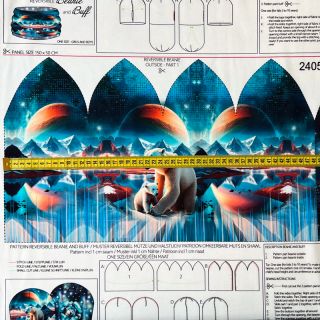 Szabadidő anyag Polar PANEL SET digital print