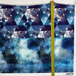 Szabadidő anyag Ice Crystals PANEL SET FOR ADULTS digital print