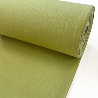 Körkötött sima passzé khaki green