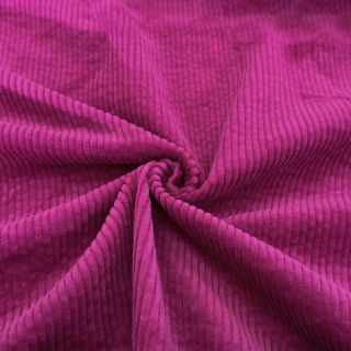 Kordbársony 6W WASHED STRETCH fuchsia