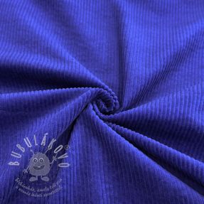 Kordbársony 6W WASHED STRETCH cobalt