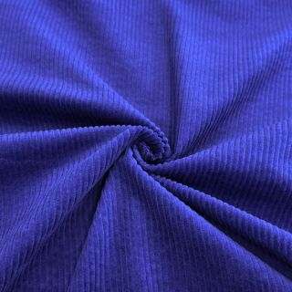 Kordbársony 6W WASHED STRETCH cobalt