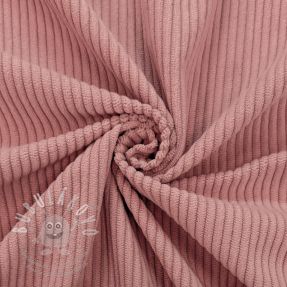 Kordbársony 6W COTTON TOUCH old pink