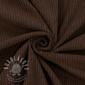 Kordbársony 6W COTTON TOUCH dark brown