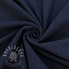 Kordbársony 6W COTTON TOUCH navy