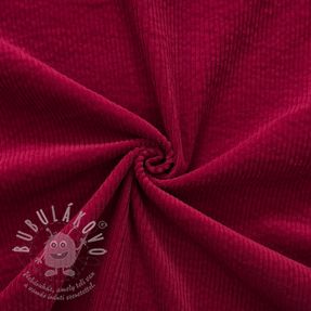 Kordbársony 6W WASHED STRETCH dark red