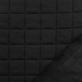 Steppelt anyag Square jacquard black