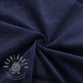 Kordbársony 6W WASHED STRETCH navy