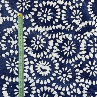 Pamutvászon BATIK NEW INDIGO design B