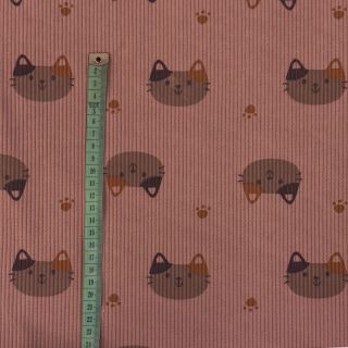 Kordbársony STRETCH Cute animals design F