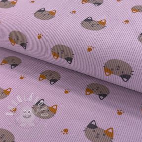 Kordbársony STRETCH Cute animals design H