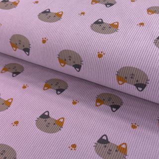 Kordbársony STRETCH Cute animals design H