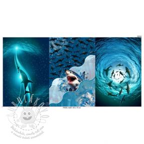 Jersey Great White PANEL digital print