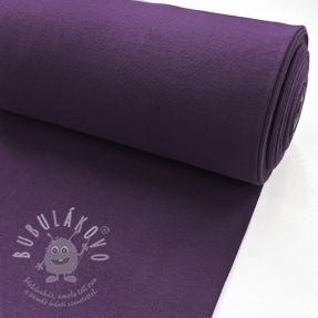 Körkötött sima passzé PREMIUM violet