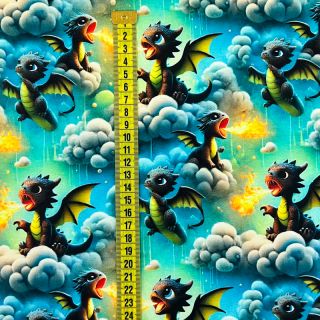 Jersey Cute dragons design B digital print