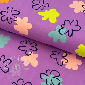 Jersey Flower prints lavender