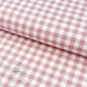 Pamutvászon FLANNEL Check light pink