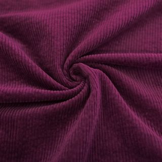 Kordbársony 6W WASHED STRETCH aubergine