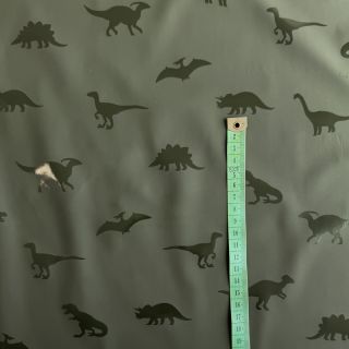 Vízálló Esőkabát Anyag Dinosaurs dark green